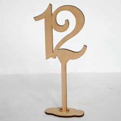 Numere de masa cu picior