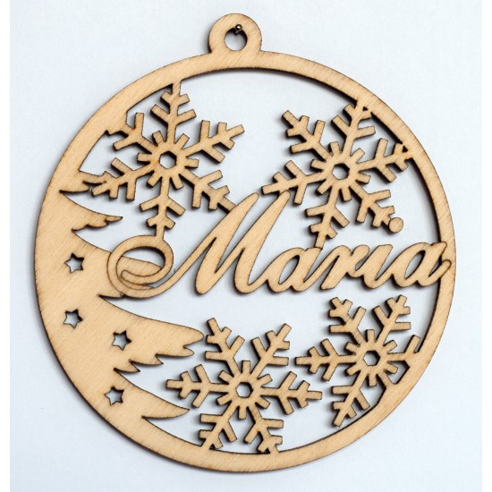 Globuri din lemn,  personalizate