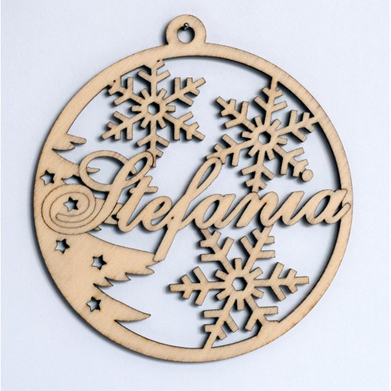 Globuri din lemn,  personalizate